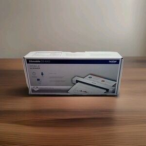 Brother DS-640 Compact Mobile Document Scanner - White Open Box No Manual